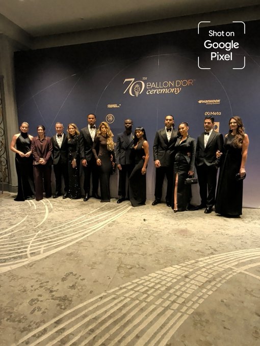 阿森纳官推晒金球奖现场合照：萨卡、加布里埃尔等人出席仪式